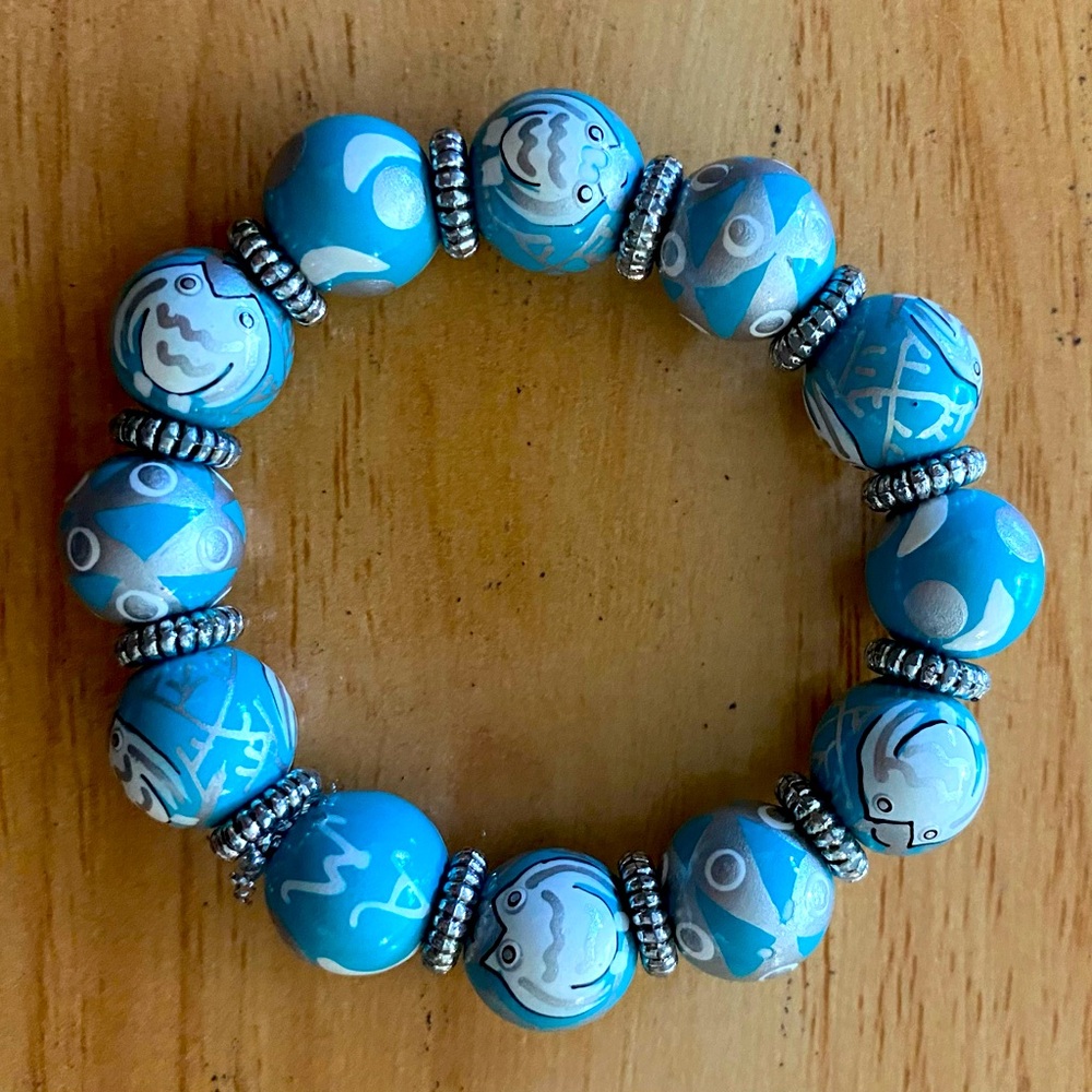 Angela Moore Blue Classic Bracelet